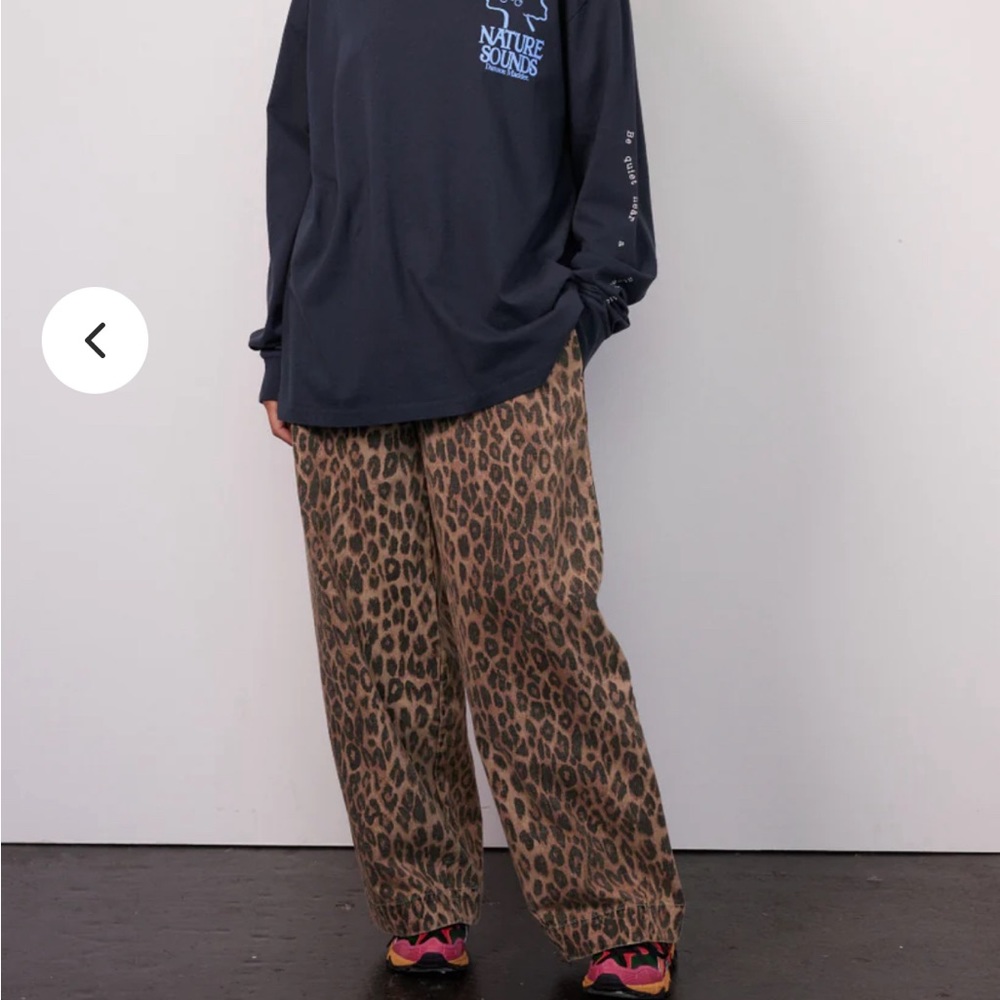 Damson Madder leopard rafe pants size UK 12 🐆